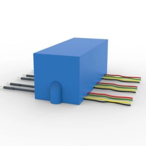 Appliquer au micro-transformateur de courant de mesure de puissance