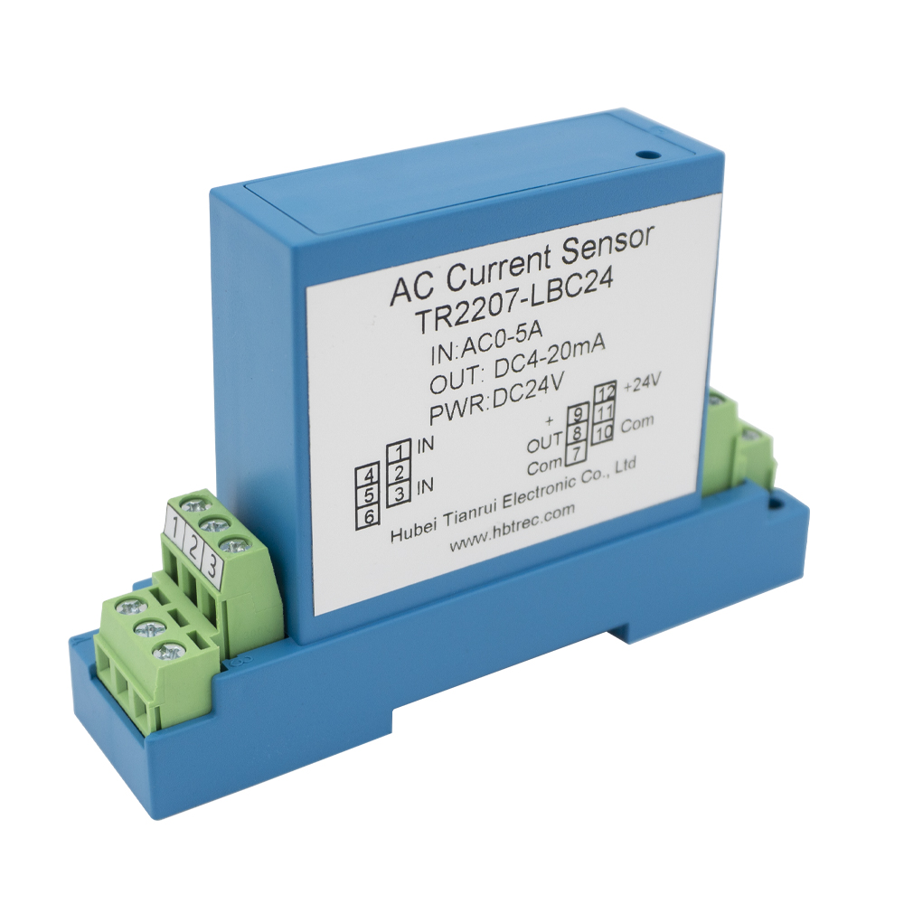 TR2207-LBC24 Curateur de courant AC AC 0 ~ 5A / DC 4 ~ 20mA