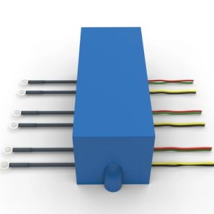 Appliquer au micro-transformateur de courant de mesure de puissance