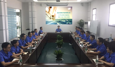 Tianrui Electronics a tenu sa première moitié de la réunion de résumé des travaux 2017