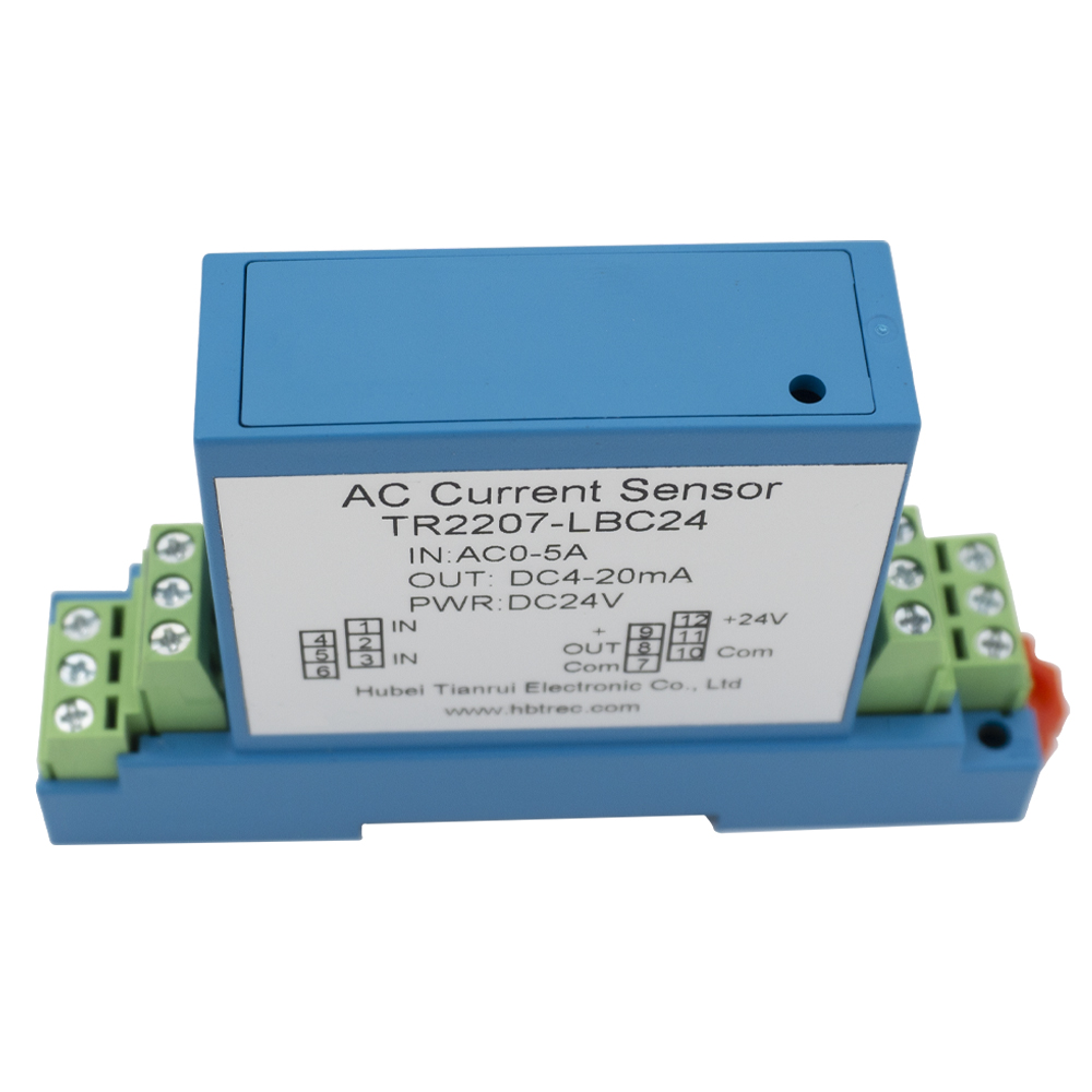 TR2207-LBC24 Curateur de courant AC AC 0 ~ 5A / DC 4 ~ 20mA