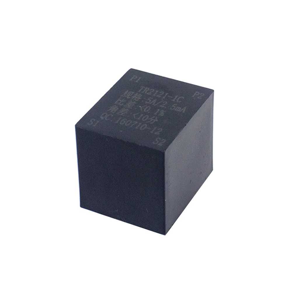 Tr2121-1C Les formes multiples peuvent être personnalisées pour l'installation de PCB, transformateur de courant d'instrument multifonctionnel 5A / 2,5MA
