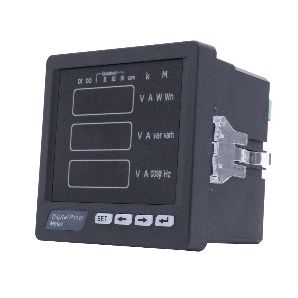 Compteur de tension de courant multimètre numérique triphasé série TS 