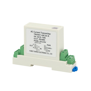 Transducteur de puissance transducteur de courant alternatif TR0307-LBC24-R transmetteur de courant entrée AC 0-10A sortie capteur de courant RS484 