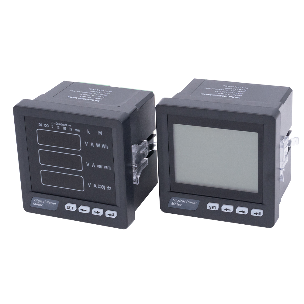 Compteur de tension de courant multimètre numérique triphasé série TS 