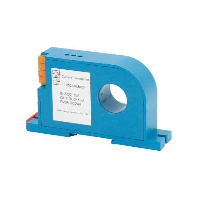 Transducteur de courant TR0223-LBC24, transmetteur de courant, capteur à effet Hall AC 0-15A/DC 0-10V