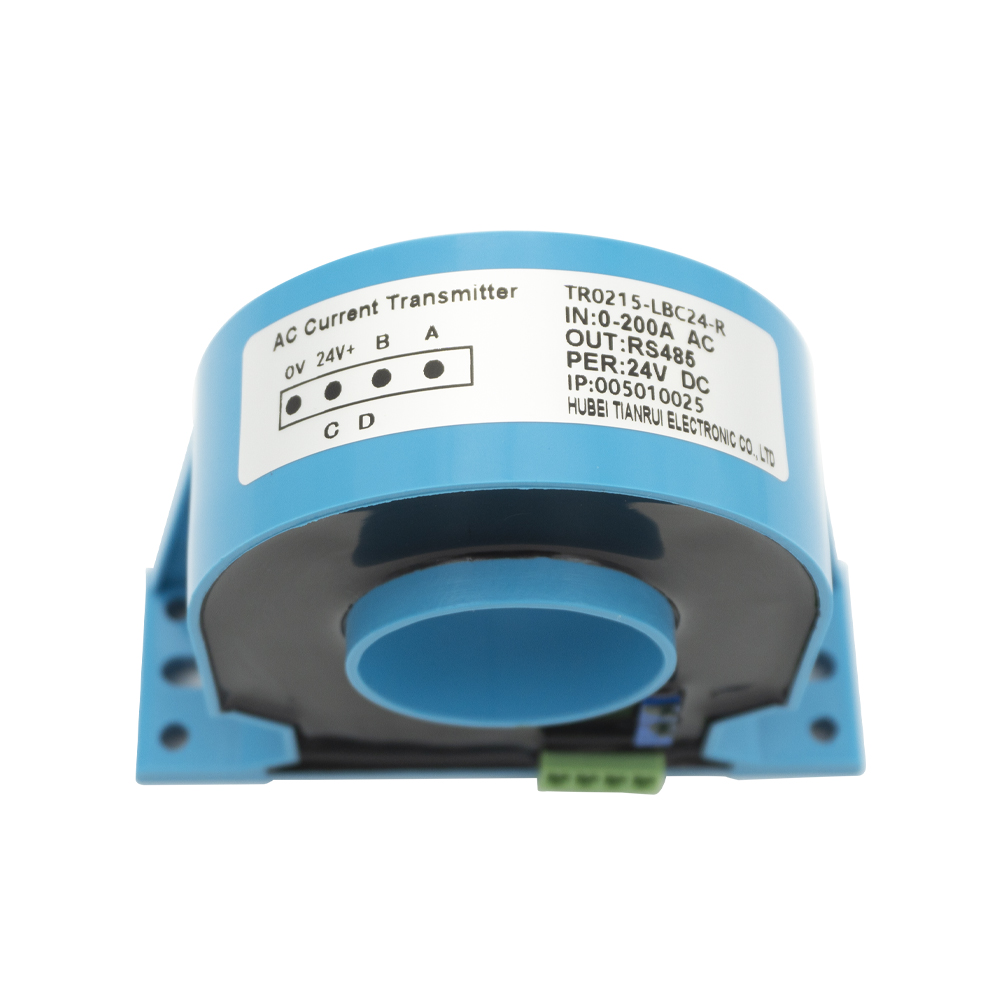 Transducteur de courant alternatif TR0215-LBC24-R, entrée de transmetteur de courant AC 0-200A, sortie RS485, capteurs de courant