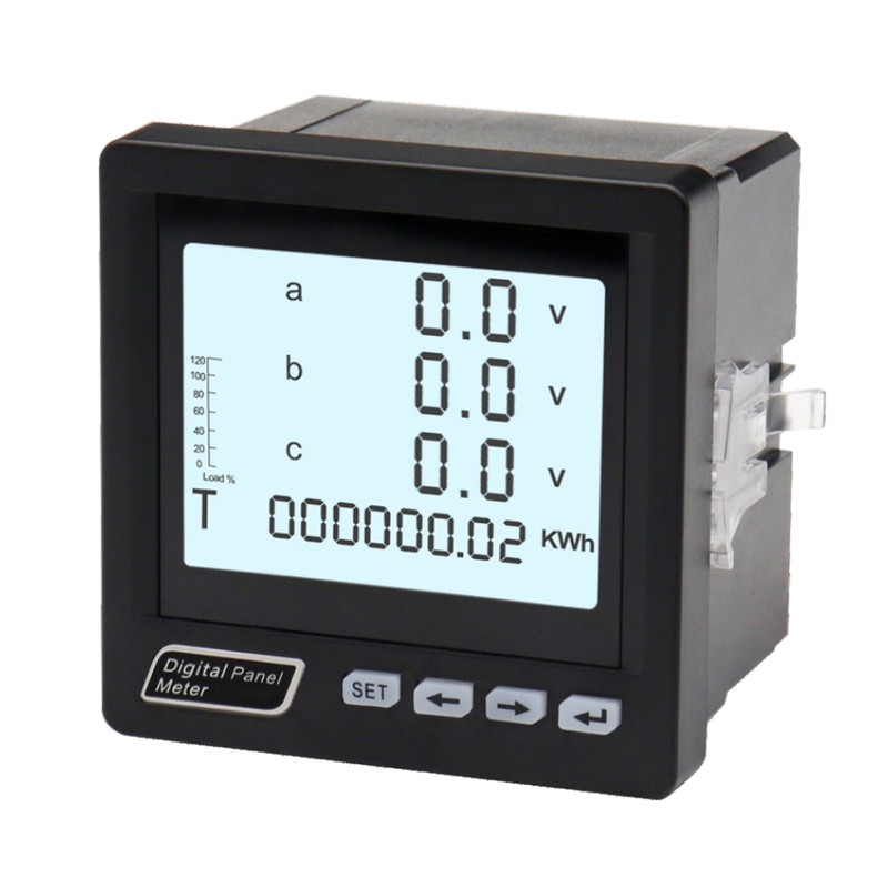 Compteur de tension de courant multimètre numérique triphasé série TS 