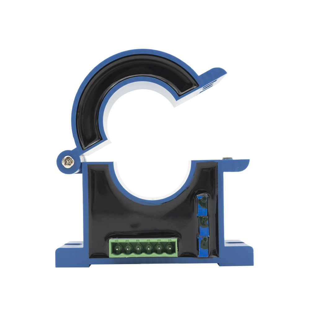 Transducteur de courant alternatif à noyau divisé TR0258-LBC24-R, entrée de transmetteur de courant AC 0-1000A, sortie RS485, ouverture 38mm, capteur de courant 