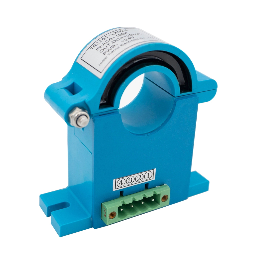 Transducteur de courant TR2261-LKH24 ‌Capteur de courant à effet Hall en boucle ouverte AC 0~100A/DC 4~20mA