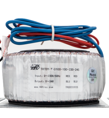 Puissance 30W-3000W de transformateur de courant toroïdal de fréquence de puissance de TRTDY-T