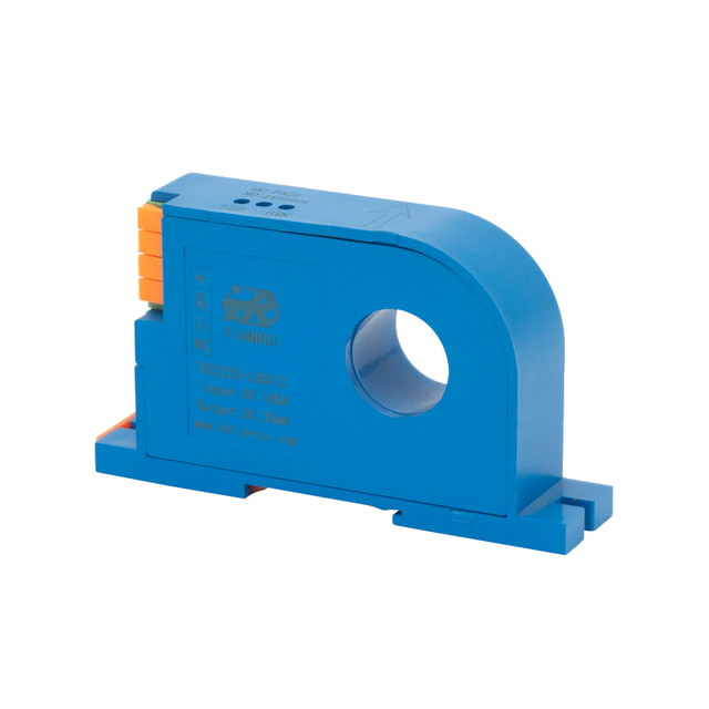 Capteur de courant à effet Hall, plage d'entrée 0 ~ 200A, transmetteur de courant d'utilisation ferroviaire