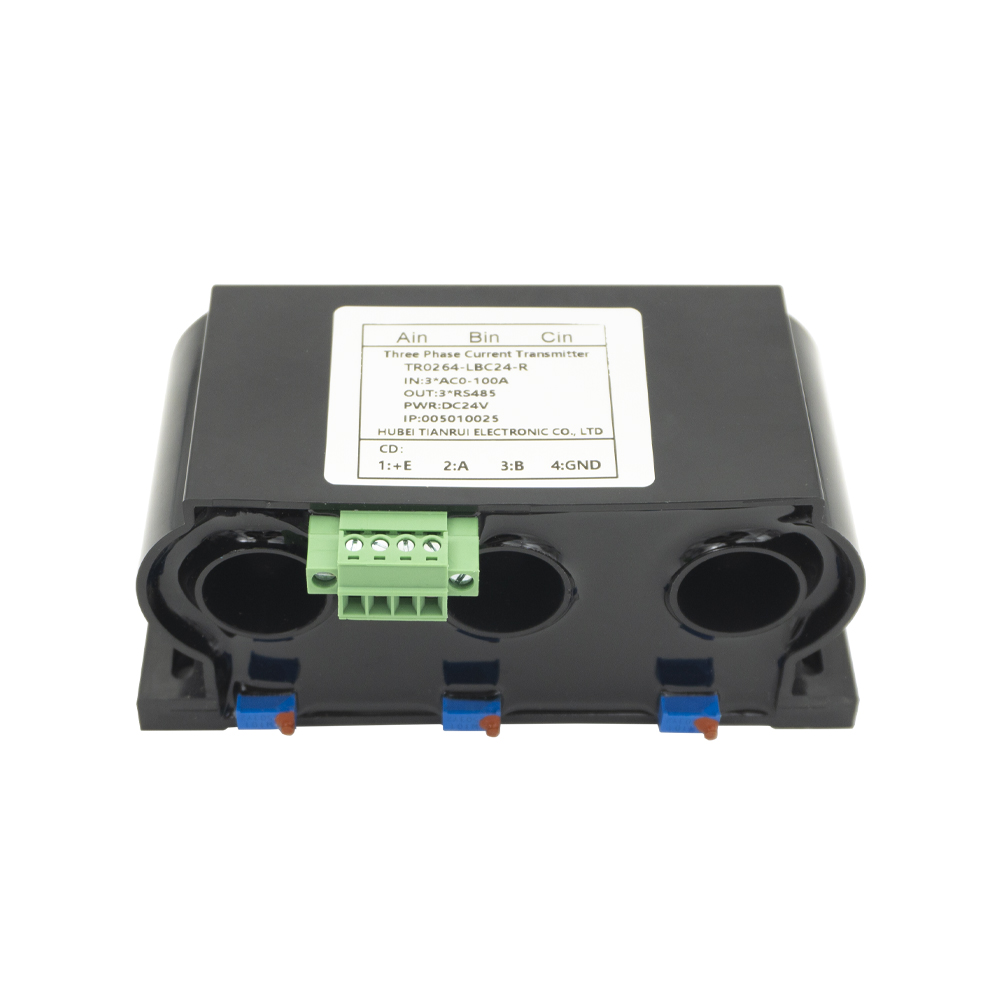Sortie du transducteur de courant R485, transmetteur de courant TR0264-LBC24-R, capteur de courant alternatif triphasé